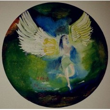 艾鸽油画《天使仙逸》